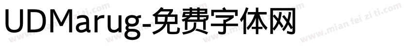 UDMarug字体转换