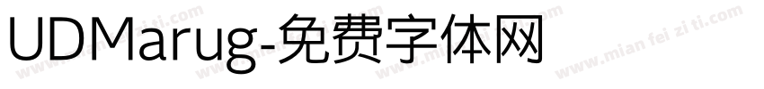 UDMarug字体转换
