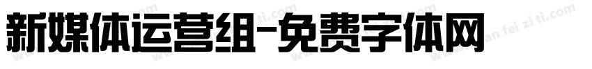 新媒体运营组字体转换