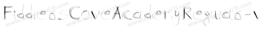 FiddlersCoveAcademyRegular-v99M字体转换