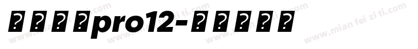 小米兰亭pro12字体转换