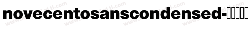 novecentosanscondensed字体转换