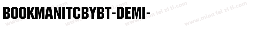 BookmanITCbyBT-Demi字体转换
