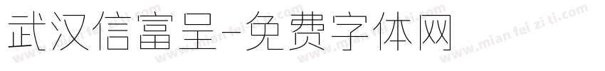 武汉信富呈字体转换