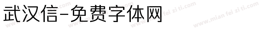 武汉信字体转换