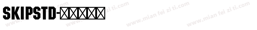 SkipStd字体转换