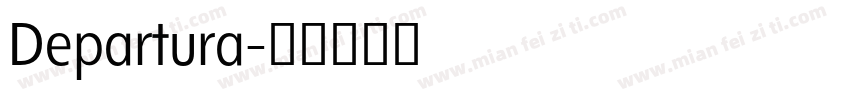 Departura字体转换