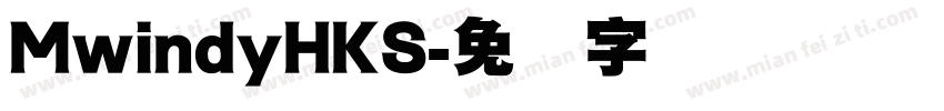 MwindyHKS字体转换