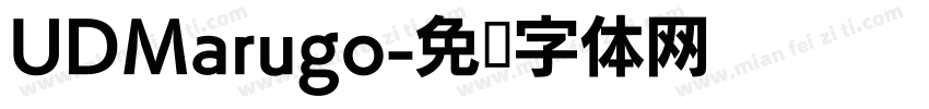 UDMarugo字体转换