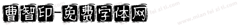 曹智印字体转换