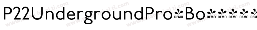 P22UndergroundPro-Bo字体转换