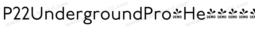 P22UndergroundPro-He字体转换
