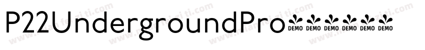 P22UndergroundPro字体转换
