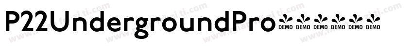 P22UndergroundPro字体转换