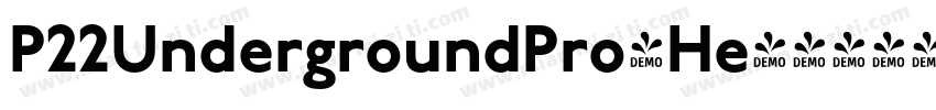P22UndergroundPro-He字体转换