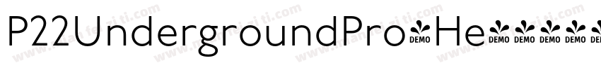 P22UndergroundPro-He字体转换