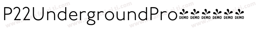 P22UndergroundPro字体转换