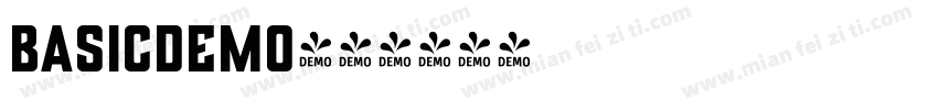 BasicDemo字体转换