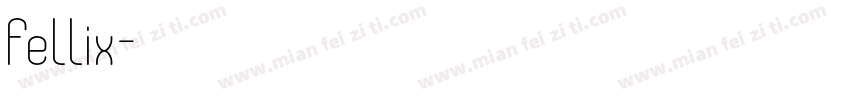 fellix字体转换