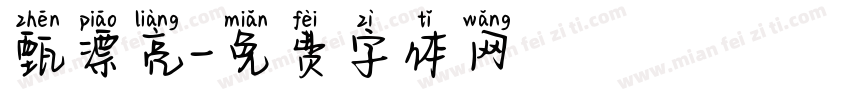 甄漂亮字体转换