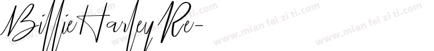 BillieHarleyRe字体转换
