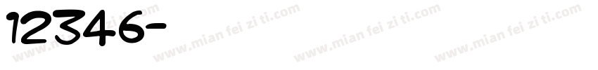 12346字体转换