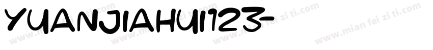yuanjiahui123字体转换