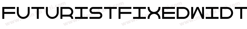 FuturistFixedWidt字体转换