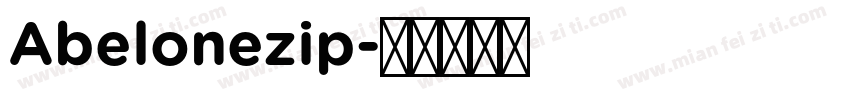 Abelonezip字体转换