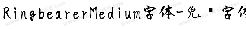 RingbearerMedium字体字体转换