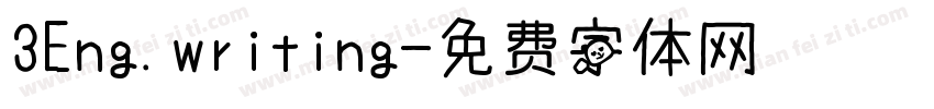 3Eng.writing字体转换
