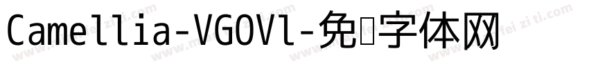 Camellia-VGOVl字体转换