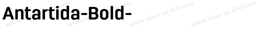 Antartida-Bold字体转换