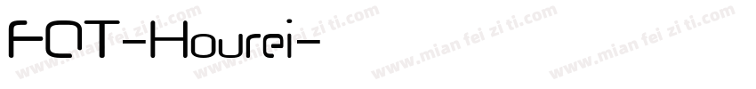FOT-Hourei字体转换