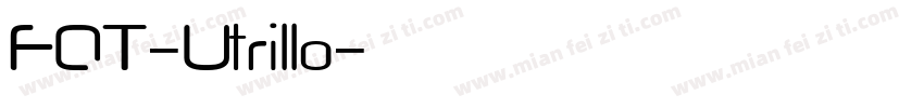 FOT-Utrillo字体转换
