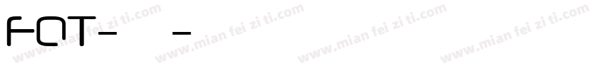 FOT-古今江戸字体转换