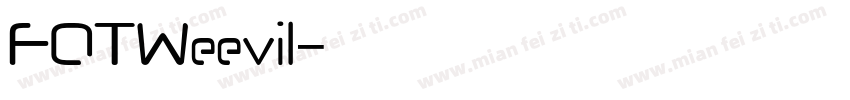 FOTWeevil字体转换