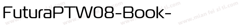 FuturaPTW08-Book字体转换