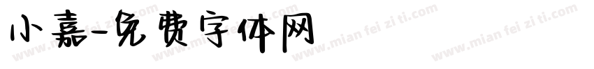 小嘉字体转换