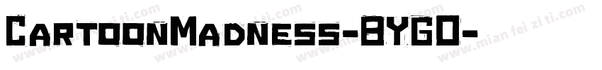 CartoonMadness-8YG0字体转换