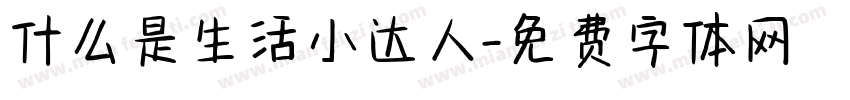 什么是生活小达人字体转换