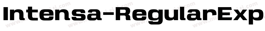 Intensa-RegularExpan字体转换