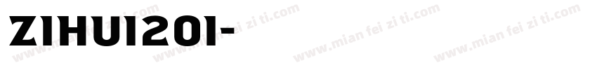 zihui201字体转换