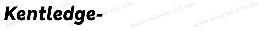 Kentledge字体转换