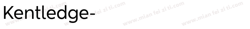 Kentledge字体转换