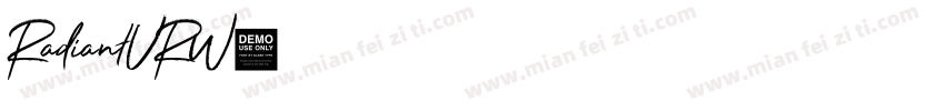 RadiantURW字体转换