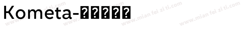 Kometa字体转换
