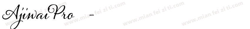 AjiwaiPro转换器字体转换