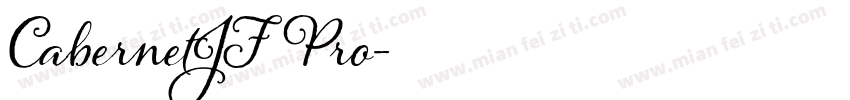 CabernetJFPro字体转换