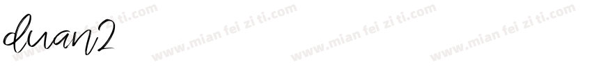 duan2字体转换